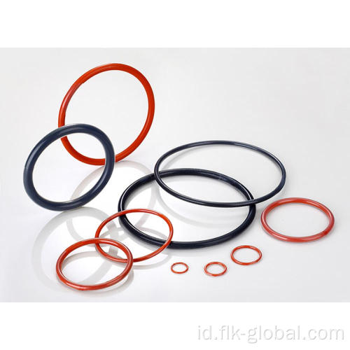 Standar VMQ silicone Encapsulated O Ring Untuk Sealing